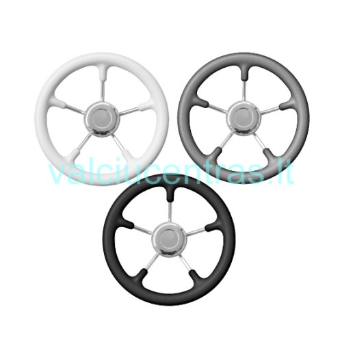 Aukštos kokybės nerūdijančio plieno vairas Aukštos kokybės nerūdijančio plieno vairas